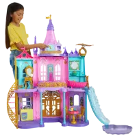 Castel pentru păpuși Mattel Princess Ultimate Castle HLW29 Lacăt / 3+