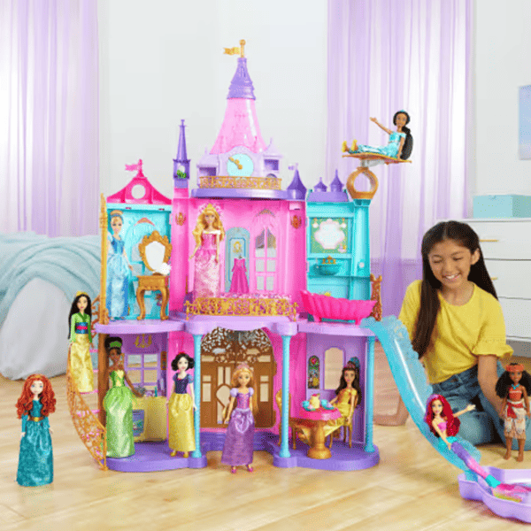 Castel pentru păpuși Mattel Princess Ultimate Castle HLW29 Lacăt / 3+ photo 2