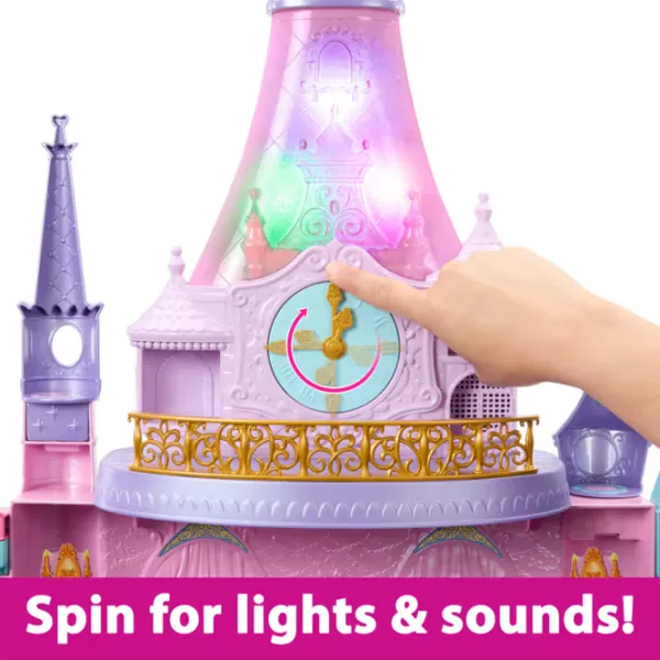 Castel pentru păpuși Mattel Princess Ultimate Castle HLW29 Lacăt / 3+ photo 3