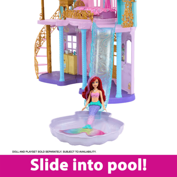Castel pentru păpuși Mattel Princess Ultimate Castle HLW29 Lacăt / 3+ photo 4