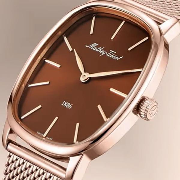 Ceas de mână pentru femei Mathey-Tissot D7919PM Cuarț / 34 mm photo 2
