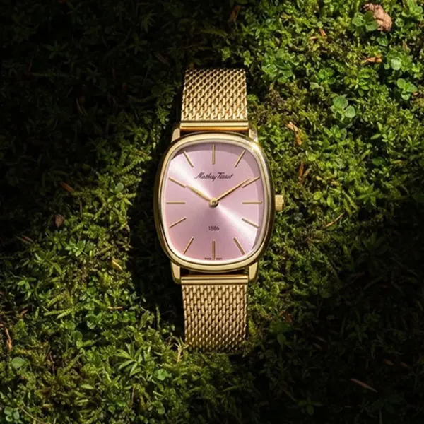 Ceas de mână pentru femei Mathey-Tissot D7919PK Cuarț / 34 mm photo 5