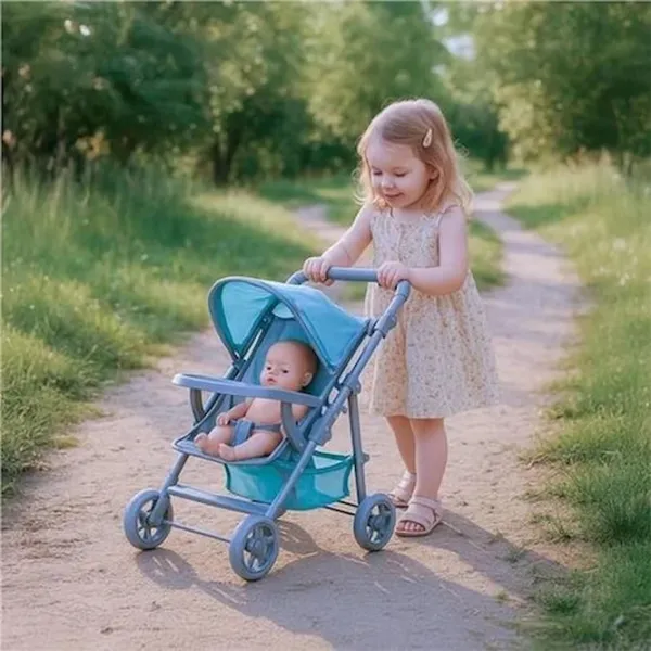 Коляска для кукол Baby Mix Lana 56091 Коляска / 3+ photo 7