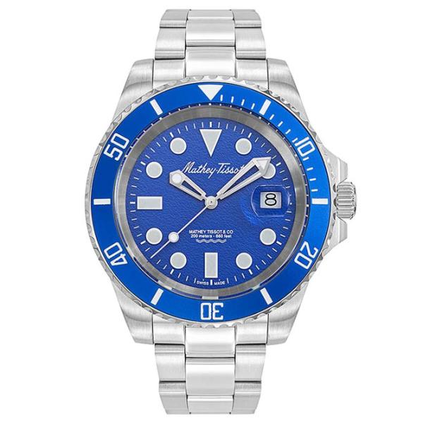 Ceas de mână pentru bărbați Mathey-Tissot H977ABU Cuarț / 43 mm photo 1