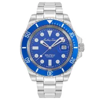 Ceas de mână pentru bărbați Mathey-Tissot H977ABU Cuarț / 43 mm