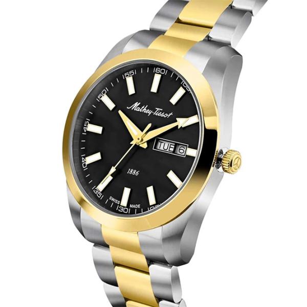 Ceas de mână pentru bărbați Mathey-Tissot H453BN Cuarț / 40 mm photo 3