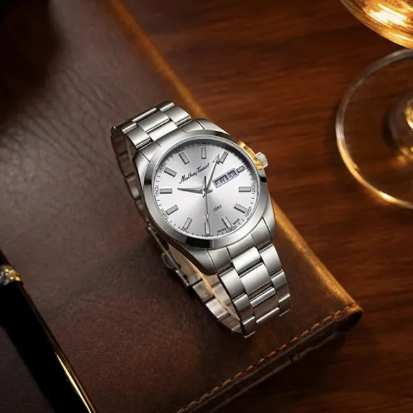 Ceas de mână pentru bărbați Mathey-Tissot H453AS Cuarț / 40 mm photo 4