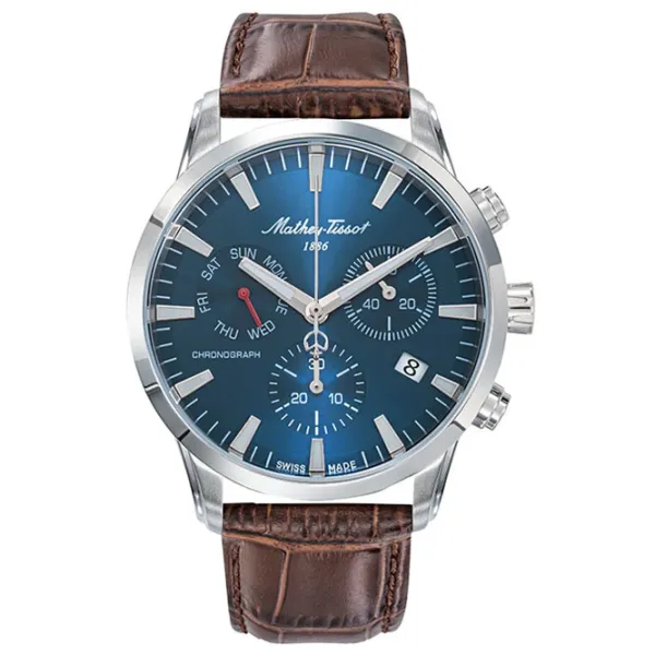 Ceas de mână pentru bărbați Mathey-Tissot H197CHALBU Cuarț / 42 mm photo 1