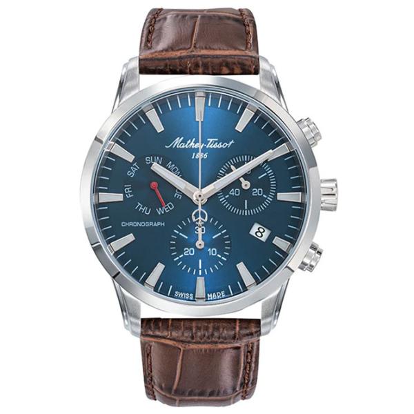 Ceas de mână pentru bărbați Mathey-Tissot H197CHALBU Cuarț / 42 mm photo 1