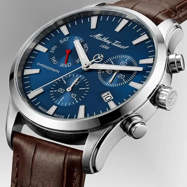 Ceas de mână pentru bărbați Mathey-Tissot H197CHALBU Cuarț / 42 mm photo 3