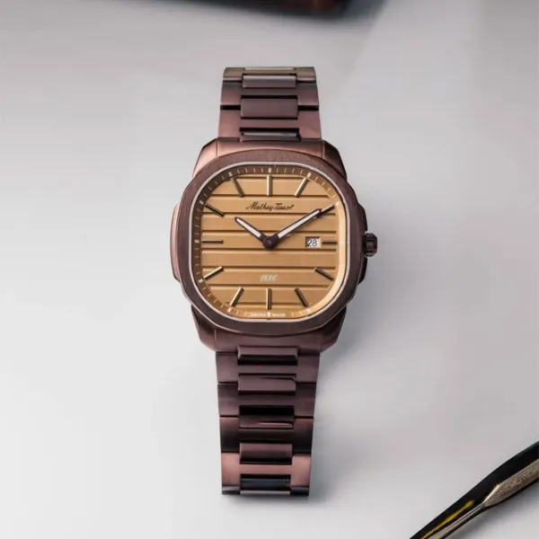 Ceas de mână pentru bărbați Mathey-Tissot H413PM Cuarț / 40 mm photo 7