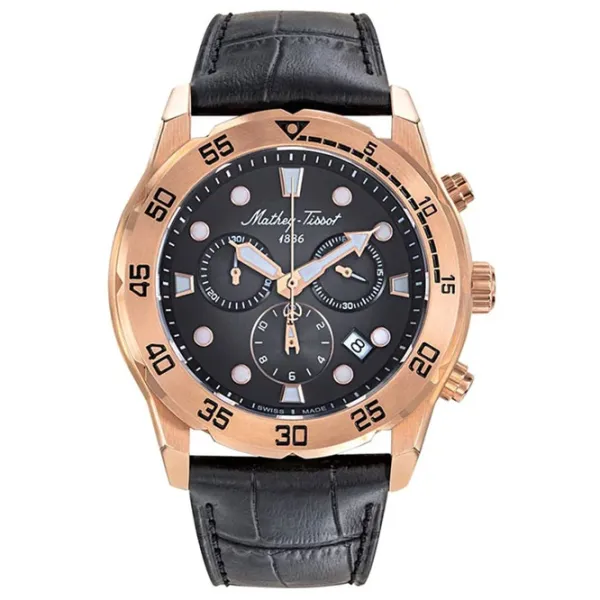 Ceas de mână pentru bărbați Mathey-Tissot H121CHPLN Cuarț / 44 mm photo 1