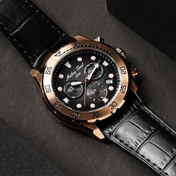 Ceas de mână pentru bărbați Mathey-Tissot H121CHPLN Cuarț / 44 mm photo 5