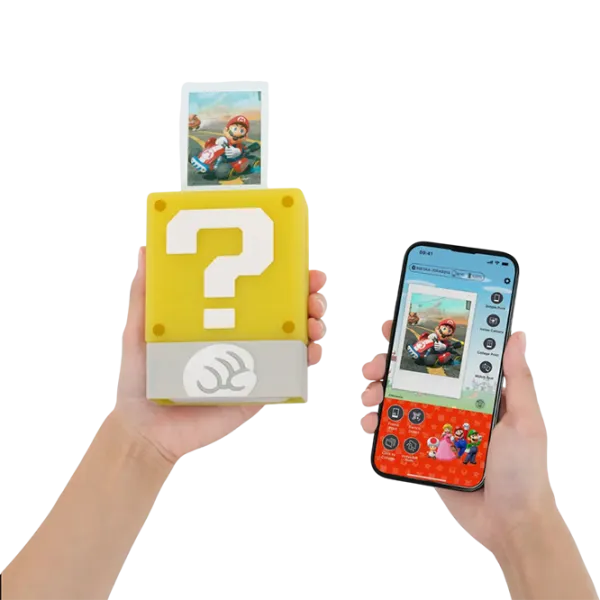 Foto imprimantă FujiFilm Instax Mini Link 3 Super Mario Edition  / Color / Sage Green photo 6