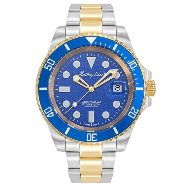 Ceas de mână pentru bărbați Mathey-Tissot H977BBU Cuarț / 43 mm photo 1
