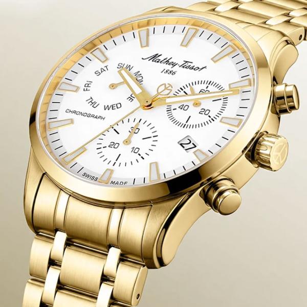 Ceas de mână pentru bărbați Mathey-Tissot H197CHPI Cuarț / 42 mm photo 3