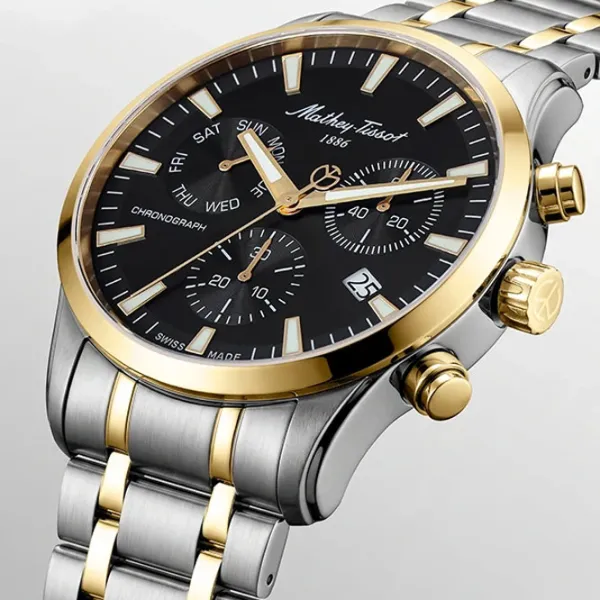 Ceas de mână pentru bărbați Mathey-Tissot H197CHBN Cuarț / 42 mm photo 3