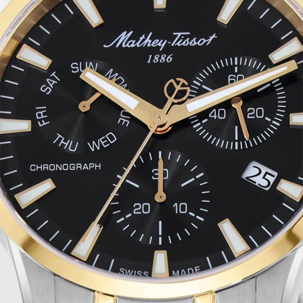 Ceas de mână pentru bărbați Mathey-Tissot H197CHBN Cuarț / 42 mm photo 5