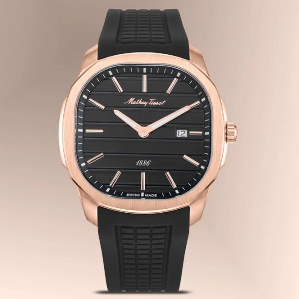 Ceas de mână pentru bărbați Mathey-Tissot H413PLN Cuarț / 40 mm photo 2