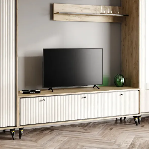 Тумба под телевизор ML-Mobila Oscar nr. 2 55 x 190 x 50см / ДСП photo 4
