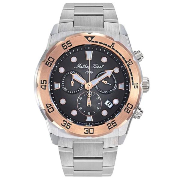 Ceas de mână pentru bărbați Mathey-Tissot H121CHARN Cuarț / 44 mm photo 1