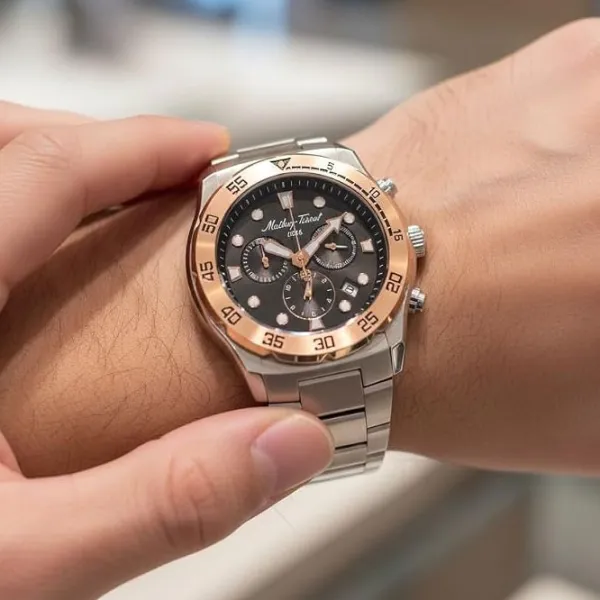 Ceas de mână pentru bărbați Mathey-Tissot H121CHARN Cuarț / 44 mm photo 4