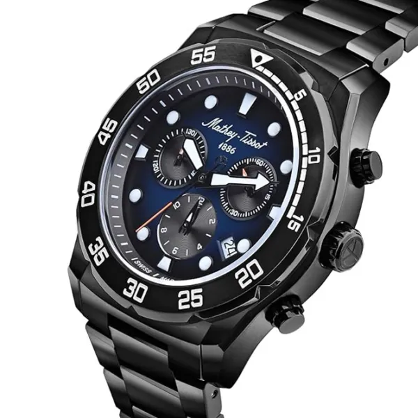 Ceas de mână pentru bărbați Mathey-Tissot H121CHNB Cuarț / 44 mm photo 4