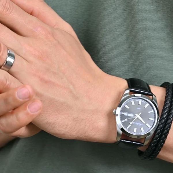 Ceas de mână pentru bărbați Mathey-Tissot H453ALN Cuarț / 40 mm photo 4