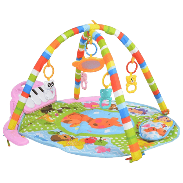 Игровой коврик Moni Baby Piano Girl (696-R6) 0+/ Круглый/ Зеленый photo 1