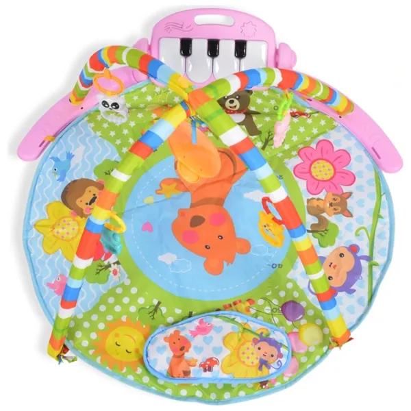 Игровой коврик Moni Baby Piano Girl (696-R6) 0+/ Круглый/ Зеленый photo 2