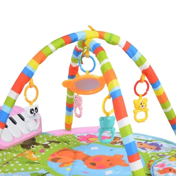 Игровой коврик Moni Baby Piano Girl (696-R6) 0+/ Круглый/ Зеленый photo 3