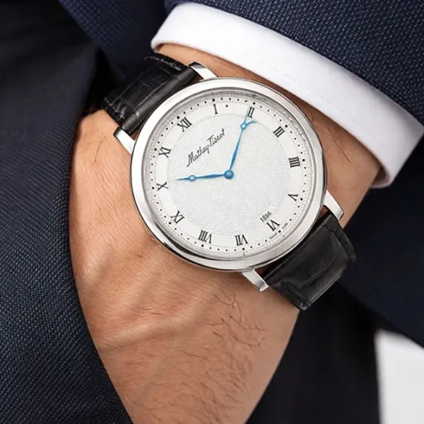 Ceas de mână pentru bărbați Mathey-Tissot H7916ABR Cuarț / 41 mm photo 2