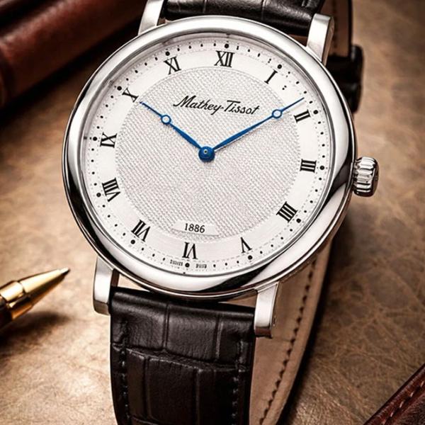 Ceas de mână pentru bărbați Mathey-Tissot H7916ABR Cuarț / 41 mm photo 3