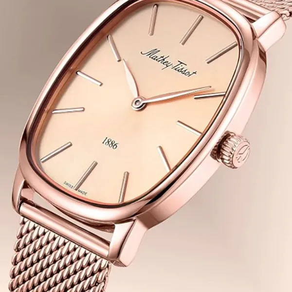 Ceas de mână pentru femei Mathey-Tissot D7919PDI Cuarț / 34 mm photo 2