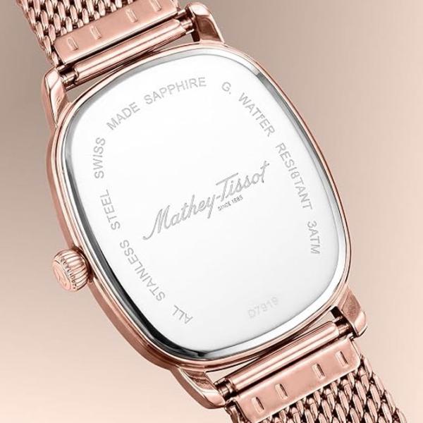 Ceas de mână pentru femei Mathey-Tissot D7919PDI Cuarț / 34 mm photo 5