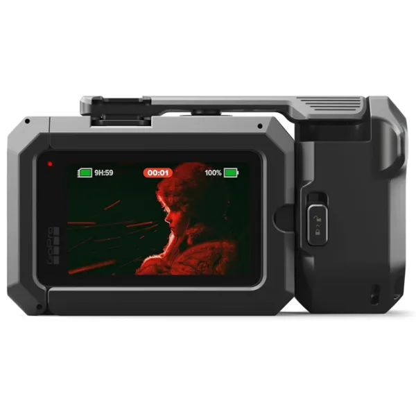 Cameră action GoPro MISSION 1 PRO Grip Edition 50 MP / 2150 mAh / Black photo 6