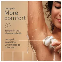 Epilator Braun SES9071 Umedă / Gold White photo 6