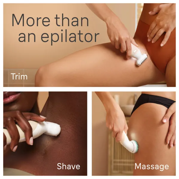 Epilator Braun SES9071 Umedă / Gold White photo 7