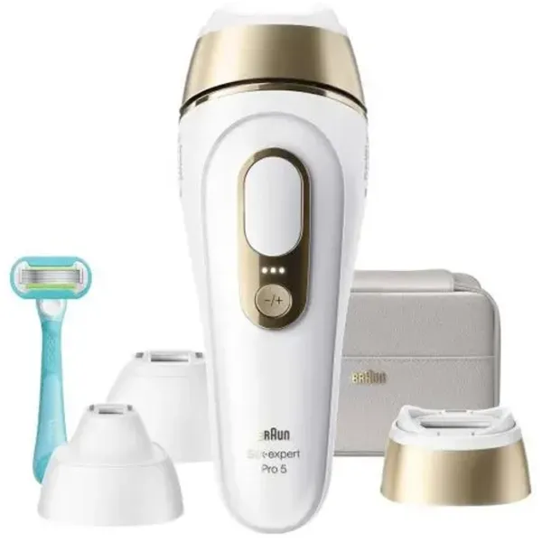 Эпилятор Braun PL5351 Сухая / Золотой Белый photo 4