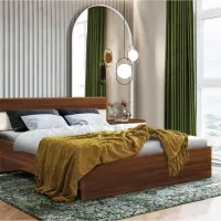 Кровать Modern Komfi 160 x 200 см / ДСП / Коричневый photo 3
