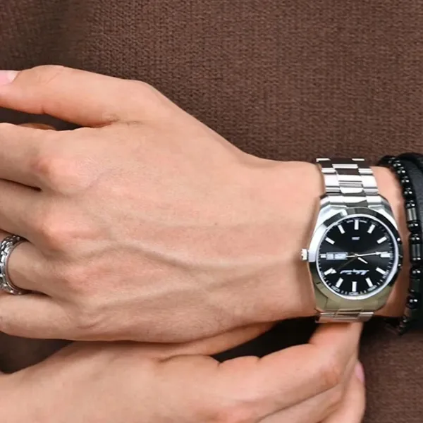 Ceas de mână pentru bărbați Mathey-Tissot H453AN Cuarț / 40 mm photo 3