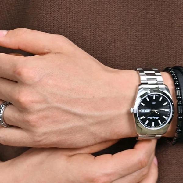 Ceas de mână pentru bărbați Mathey-Tissot H453AN Cuarț / 40 mm photo 3