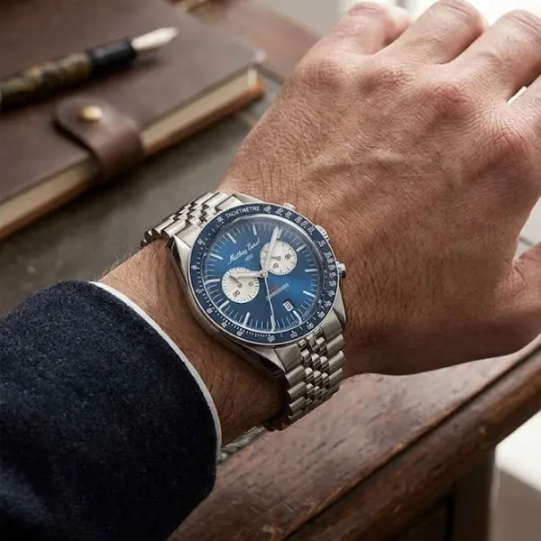 Ceas de mână pentru bărbați Mathey-Tissot H196CHABU Cuarț / 40 mm photo 5