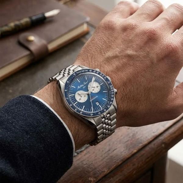 Ceas de mână pentru bărbați Mathey-Tissot H196CHABU Cuarț / 40 mm photo 5