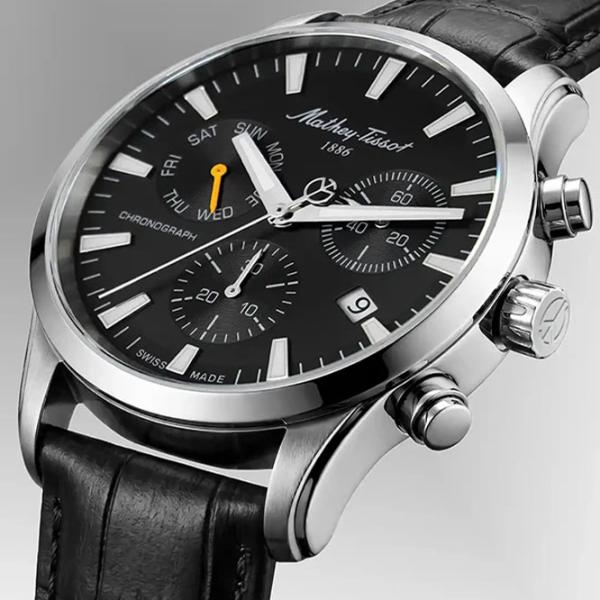 Ceas de mână pentru bărbați Mathey-Tissot H197CHALN Cuarț / 42 mm photo 2
