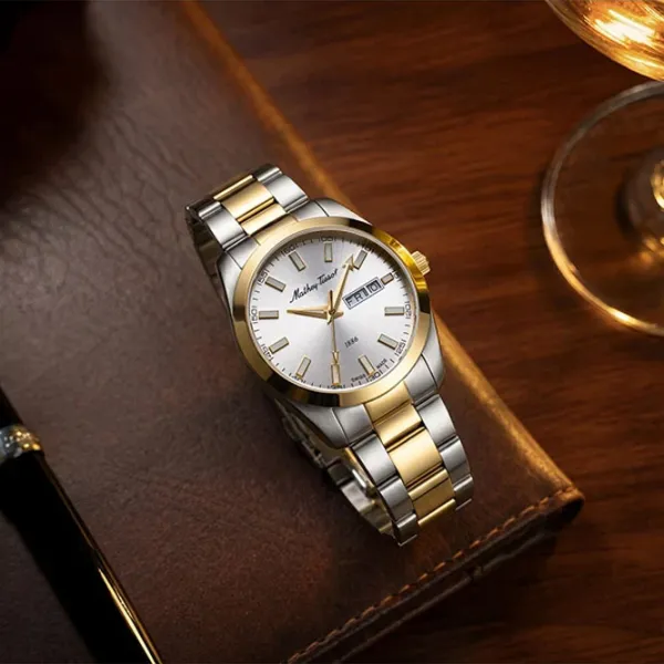 Ceas de mână pentru bărbați Mathey-Tissot H453BI Cuarț / 40 mm photo 4