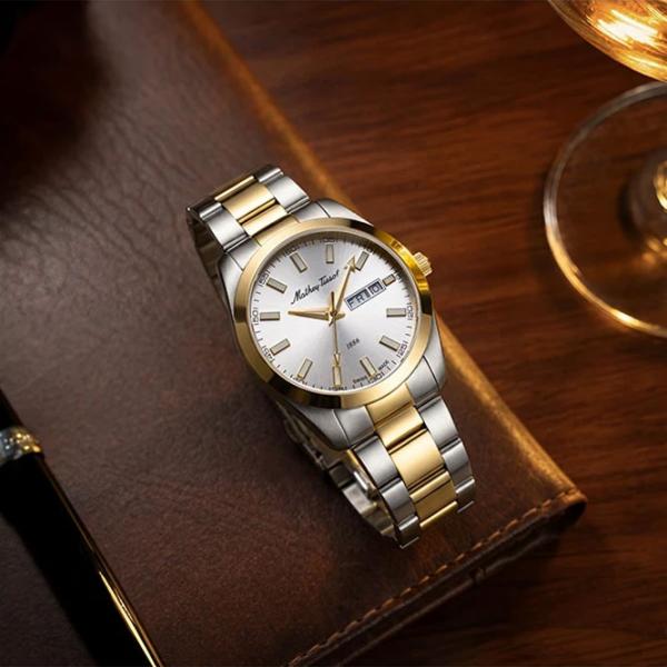 Ceas de mână pentru bărbați Mathey-Tissot H453BI Cuarț / 40 mm photo 4
