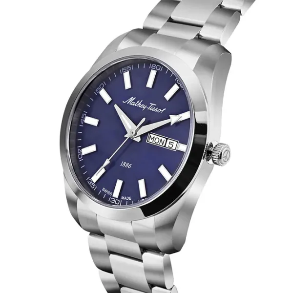 Ceas de mână pentru bărbați Mathey-Tissot H453ABU Cuarț / 40 mm photo 2