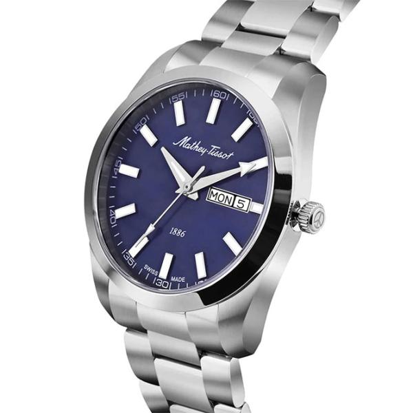 Ceas de mână pentru bărbați Mathey-Tissot H453ABU Cuarț / 40 mm photo 2