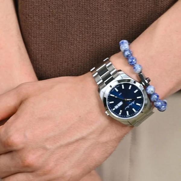 Ceas de mână pentru bărbați Mathey-Tissot H453ABU Cuarț / 40 mm photo 3